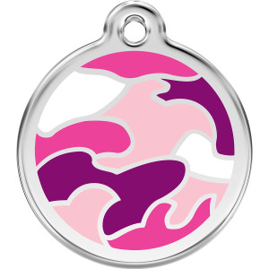 Red Dingo Enamel Camouflage Pink Red Dingo Enamel Camouflage Pink