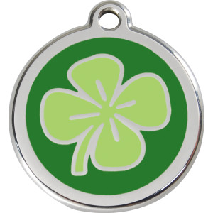 Red Dingo Enamel Clover