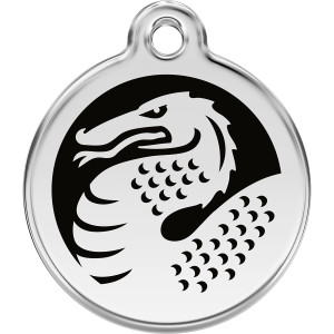 Red Dingo Enamel Dragon Black Red Dingo Enamel Dragon Black