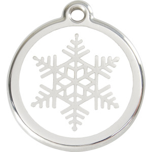 Red Dingo Enamel Snowflake Red Dingo Enamel Snowflake