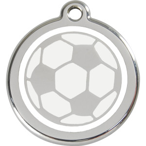 Red Dingo Enamel Soccer