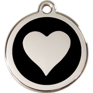 Red Dingo Enamel Heart Red Dingo Enamel Heart