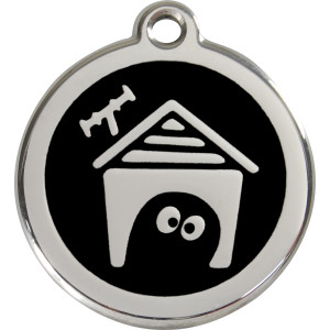 Red Dingo Enamel Tag Dog House Red Dingo Enamel Tag Dog House