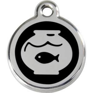 Red Dingo Enamel Tag Fishbowl Red Dingo Enamel Tag Fishbowl