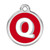 Red Dingo Enamel Q Red Dingo Enamel Q