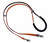 Walk two dogs at once with padded handle moved to the middle and one end through the floating Ring. Or, connect both ends to your dog's harness top and front. Walk two dogs at once with padded handle moved to the middle and one end through the floating Ring. Or, connect both ends to your dog's harness top and front.
