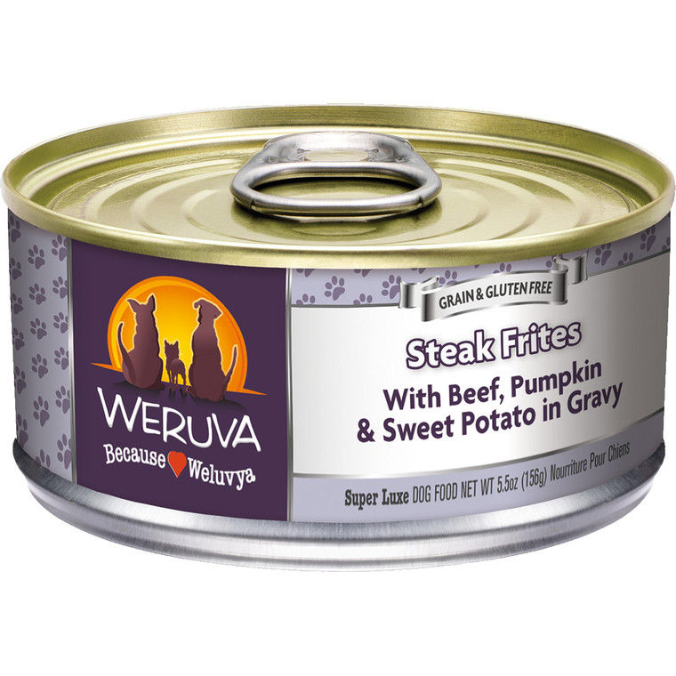 Weruva 5.5oz Steak Frites