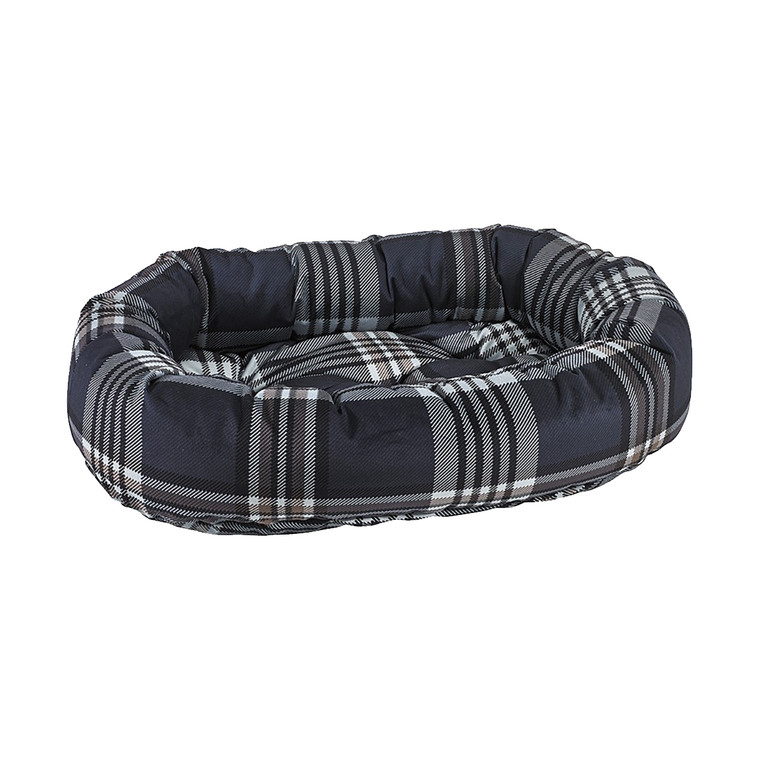 Bowsers Donut Bed - Greystone Tartan