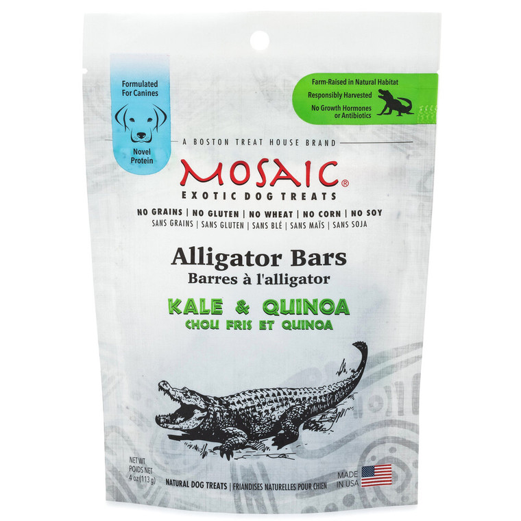 Mosaic Alligator & Kale Treats