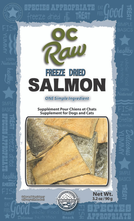 OC Raw Freeze-Dried Salmon Filet