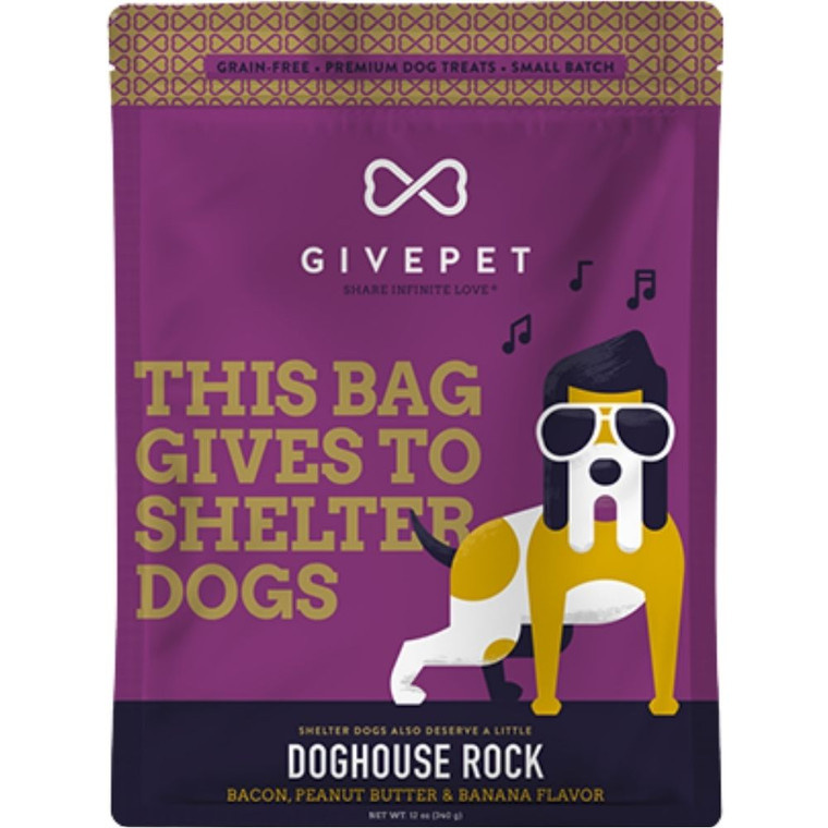 GIVEPET Doghouse Rock