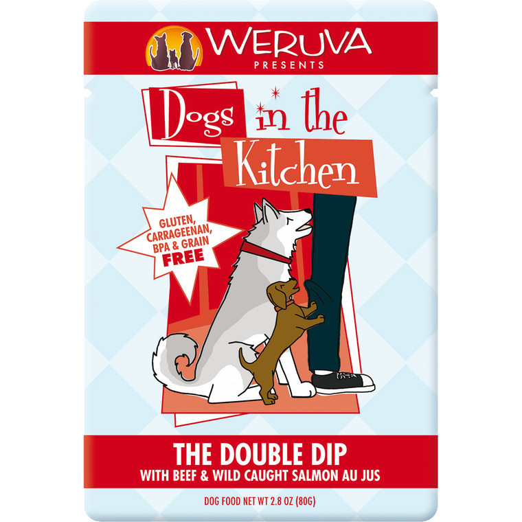 Weruva Dogs in the Kitchen 3oz Pouch Double Dip