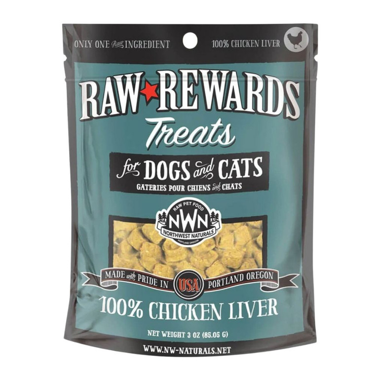 Northwest Naturals Chicken Liver Dog & Cat Treats
