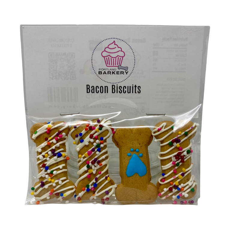 Barkery Bacon Biscuits (4-Pack)