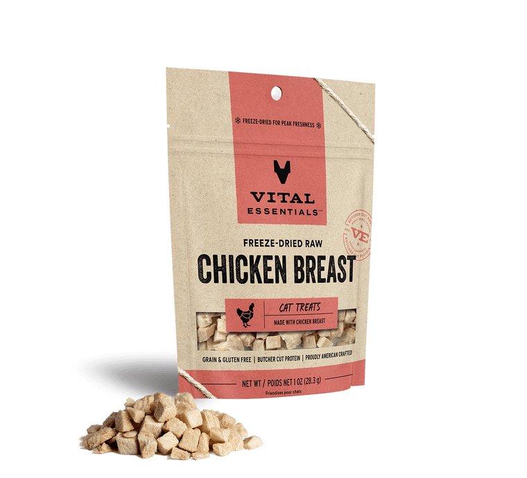 Vital Essentials Cat Treats - Chicken Breast