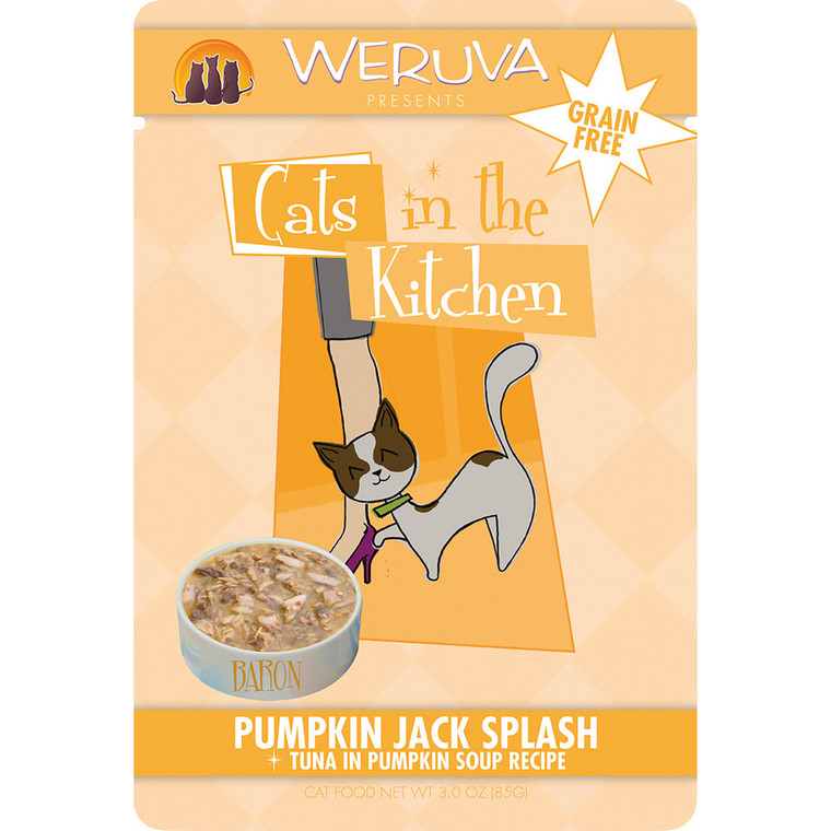 Weruva Cats in the Kitchen 3oz Pouch Pumpkin Jack Splash