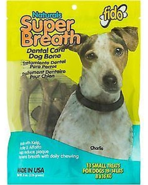 Fido Small Dog Breath Bone Dog Shop Dental Dog Health Wellness