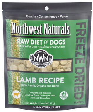 NWN Freeze-Dried Lamb Dog Food | Dog Shop Raw Dog Food