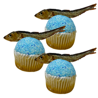 Barkery Pumpkin Fish Cupcake (3-PACK)