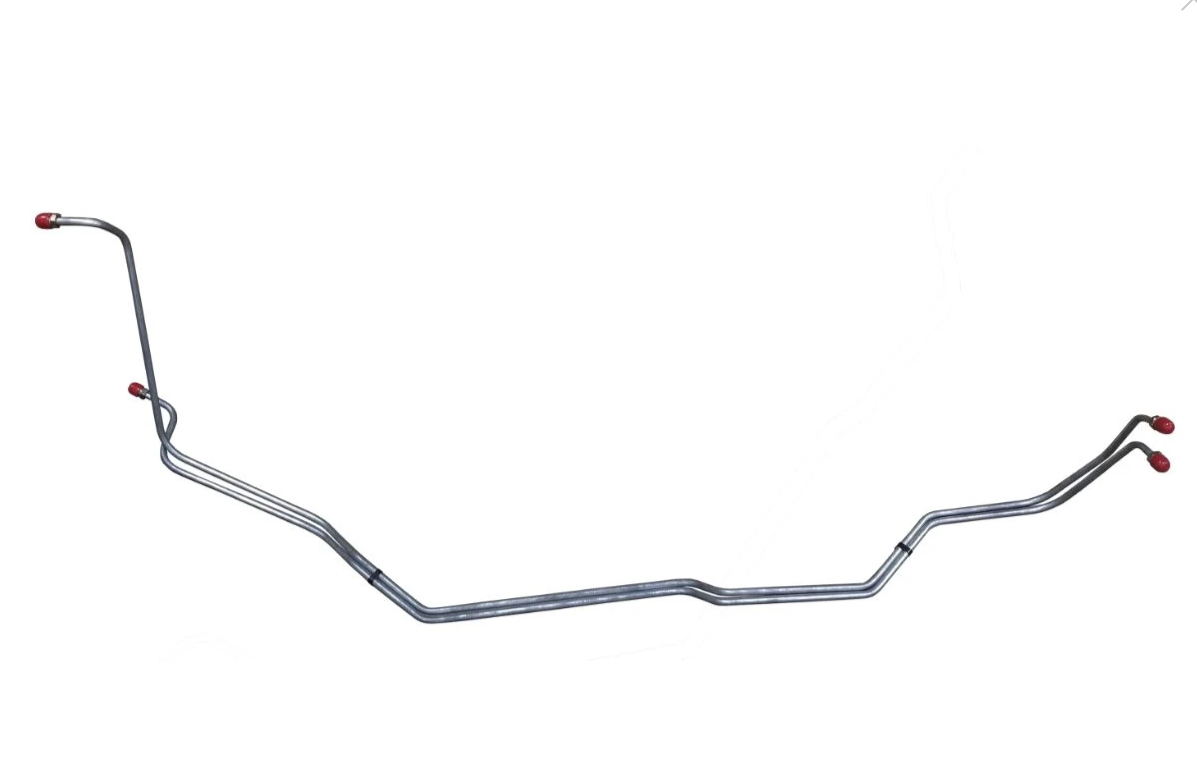 EZ-LINES Black Nylon Braided Transmission Cooler Lines For 70-81 Camaro Trans Am With 700R4 4L60E