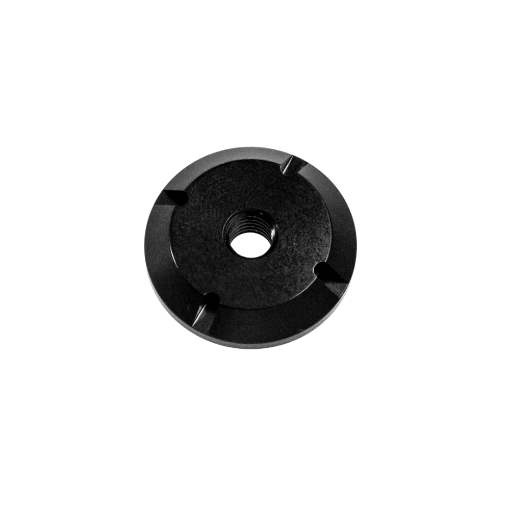 thumbnail image 2 of Hawks Motorsports Billet Aluminum Antenna Retaining Nut – Fits 1982-1992 Camaro/Firebird, Direct Replacement, Black 2 of 4