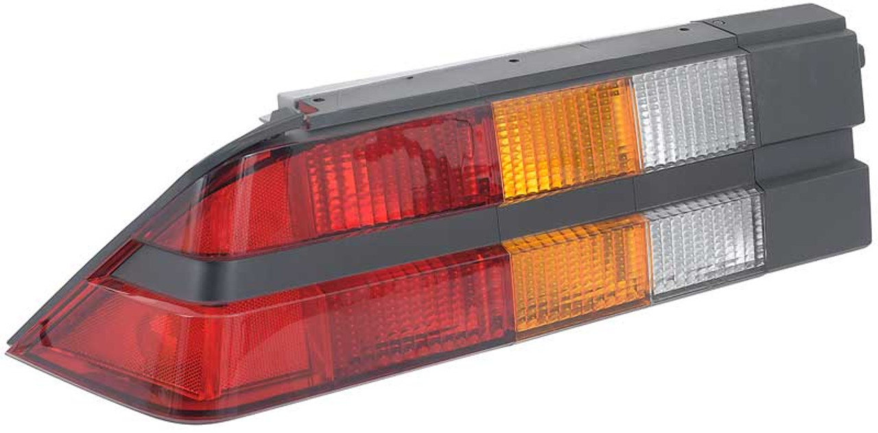 82-84 Camaro Standard, 82-90 Z28/Standard Tail Lamp Assembly, Black Center  Stripe, LH DRIVER, NEW REPRODUCTION