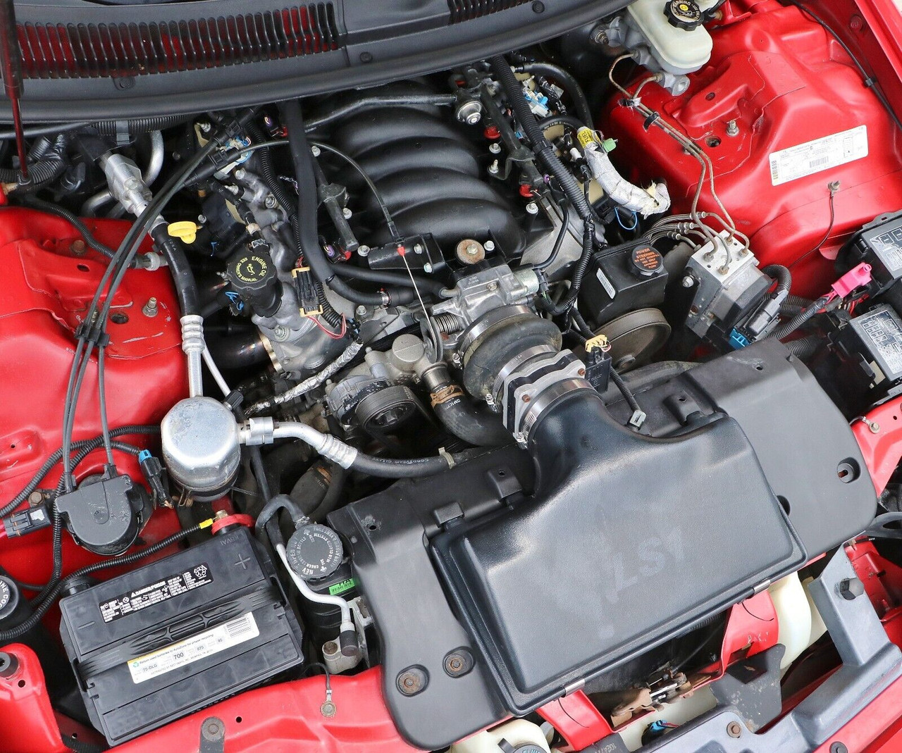 98 shop camaro engine