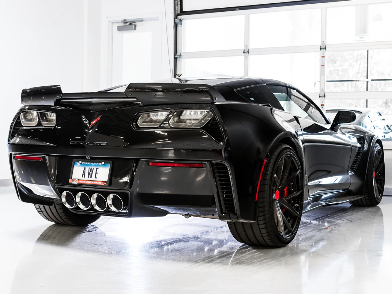 AWE Touring Edition Axleback Exhaust for C7 Corvette Stingray