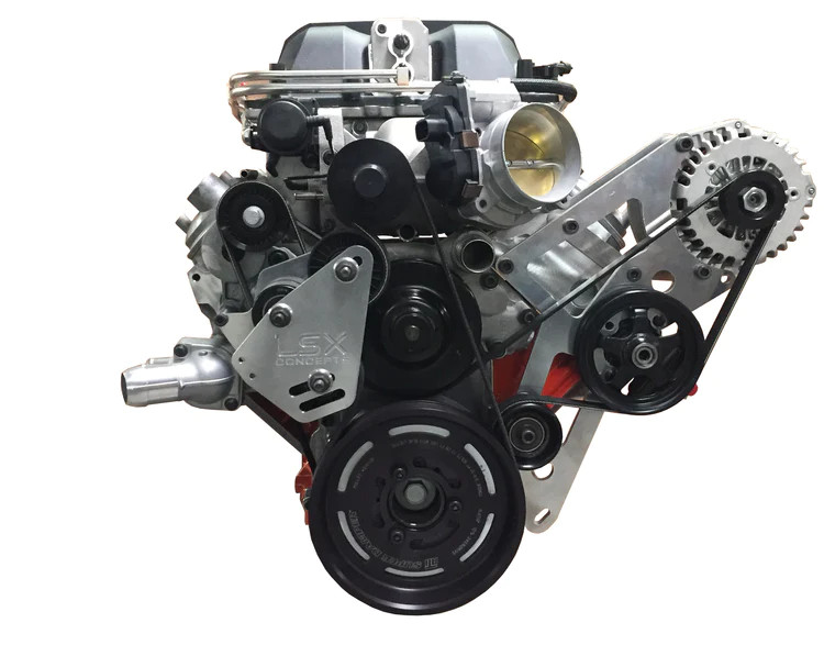 LSA / ZL1 SUPERCHARGER RACE DRIVE HIGH MOUNT ACCESSORY DRIVE