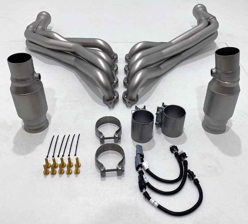 Kooks 2016 + Chevrolet Camaro SS LT1 6.2L 2in x 3in SS Longtube Headers w/ Catted Connection Pipes