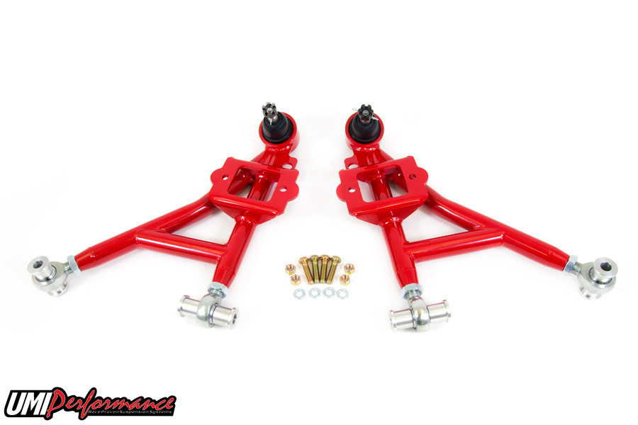93-02 Camaro/Firebird Front Lower A-Arms, Adjustable, Drag, UMI