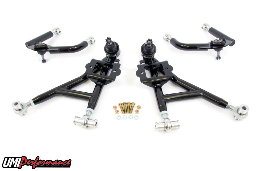 93-02 Camaro/Firebird Front A-Arm Kit, Adjustable, Drag, UMI