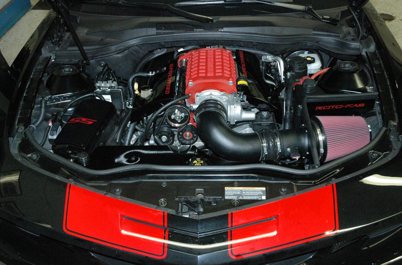 2010-2014 Camaro V8 Magnuson 2300 Roto-Fab Cold Air Intake Kit - Hawks ...