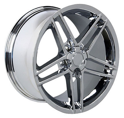 C6 Z06 Chrome 17x9.5 Wheels Set of 4 Replica - 5353286 - Hawks