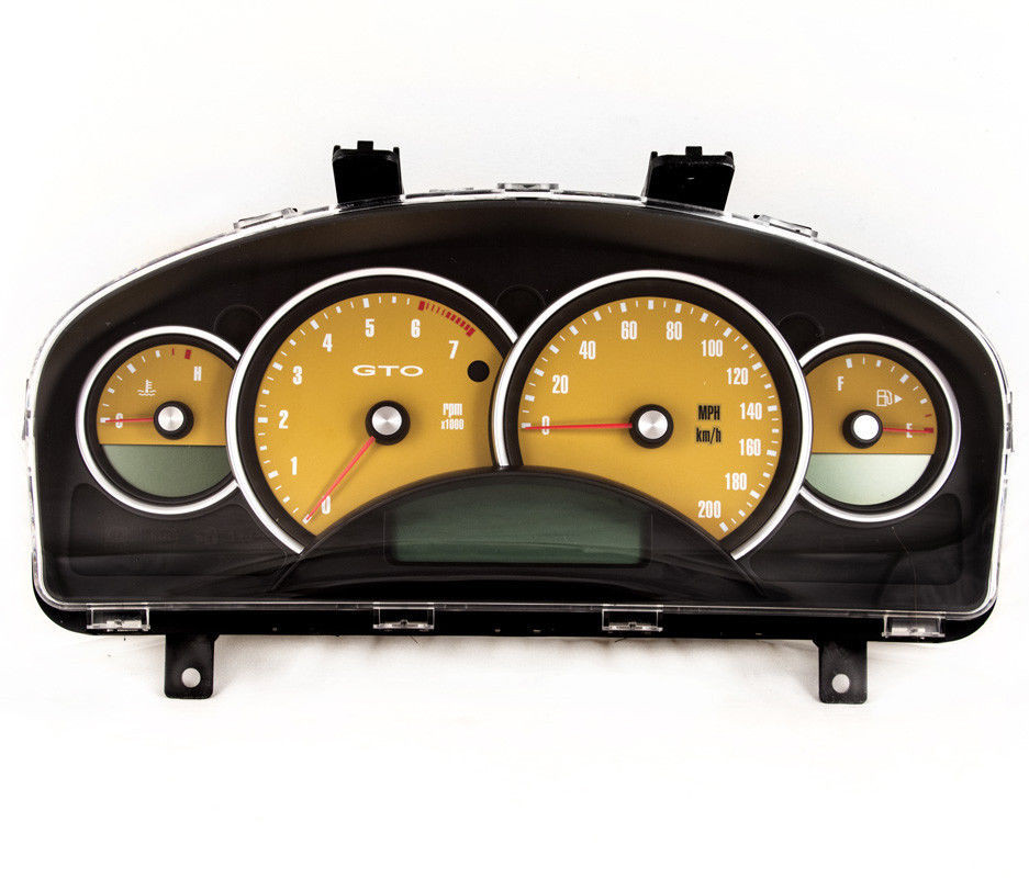 04-06 Pontiac GTO Holden Monaro 200mph Instrument Gauge Cluster