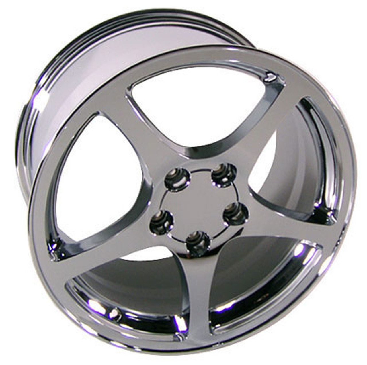 Corvette C5 Wheels Chrome 17x9.5, Set of 4