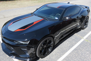 2016-2018 Camaro 50th Style Stripes