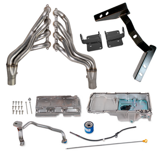 82-92 Camaro Firebird “The Basics Plus” LS Swap Kit WITH Oil Pan Kit, Hawks