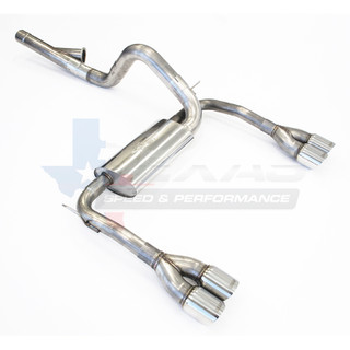 1998-2002 Camaro/Firebird LS1 3-1/2" SSteel Cat-Back Exhaust System w/Integrated Cutout, TSP