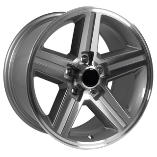 1985-1987 Camaro IROC-Z 17x9 Wheel Set, Set of 4, Gray, Wheels Only, Hawks Restoration Parts