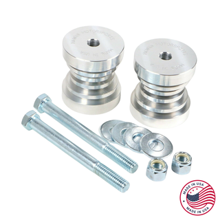 1997-2013 Corvette, 2004-2006 GTO Solid Engine Mount Kit, Billet Aluminum, Hawks Motorsports
