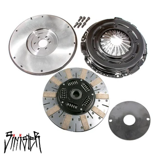 CAMARO/ CTSV/ CORVETTE/ G8 / GTO /CHEVY SS  LS1, LS2, LS3 or LS6 STAGE 1.5 Sinister Clutch Kit w/ Billet Flywheel, Hawks 
