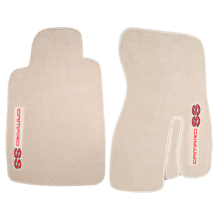 93-2002 Camaro SS Neutral Tan Front Floor Mats, Coupe
