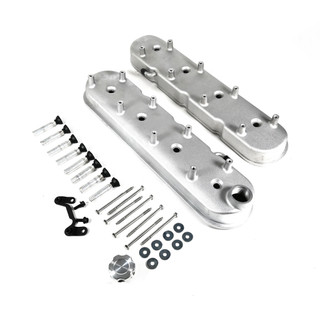 LS1, LS2, LS3, LS6, LS7, LSX Centerbolt Valve Covers Natural Aluminum, Tall