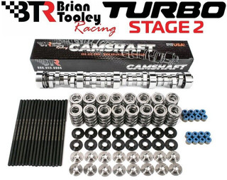 BTR Stage 2 Turbo Cam Camshaft Kit w/ TSP Dual Valve Springs & Chromoly Pushrods