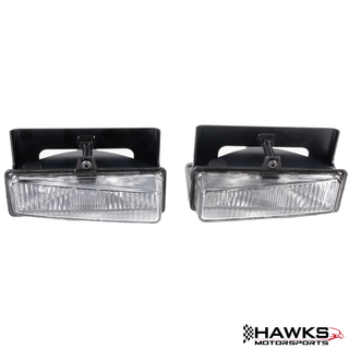 1993-1997 Camaro Z28 Fog Lights with Brackets, Pair, Reproduction | HT16519769 / HT16519770