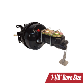 1973-1987 Chevrolet C-10 Power Brake Conversion Kit – 9″ Dual Diaphragm Booster,  1-1/8" Bore Size, Master Power Brakes