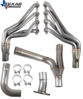 Texas Speed TSP 1999-2007 Silverado Sierra 1-3/4" Long Tube SS Headers & Y-Pipe - Only 8 sets available!