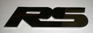 **CLEARANCE** 93-2002 Camaro RS Mirror Polished Stainless Steel Emblem, Pair