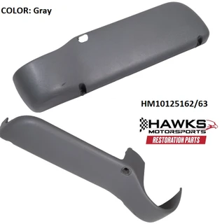 1991-1992 Firebird Trans Am Cup Holder / Map Pockets, Pair, Gray, New Reproduction, Hawks Restoration Parts HM10125162/63